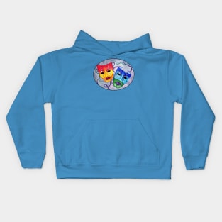 Comedy and Tragedy Kids Hoodie